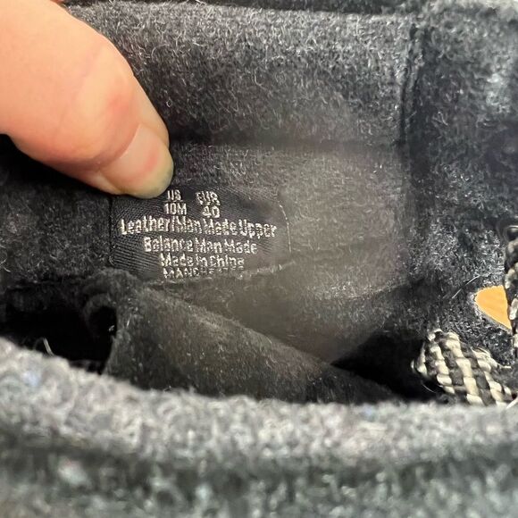 Sam Elderman Black Suede Toe Heeled Boots - Picture 10 of 11